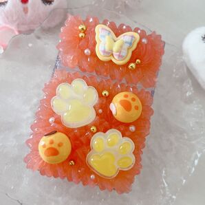*.゜肉球な縦型マルチケース*.゜ホイップデコ 肉球