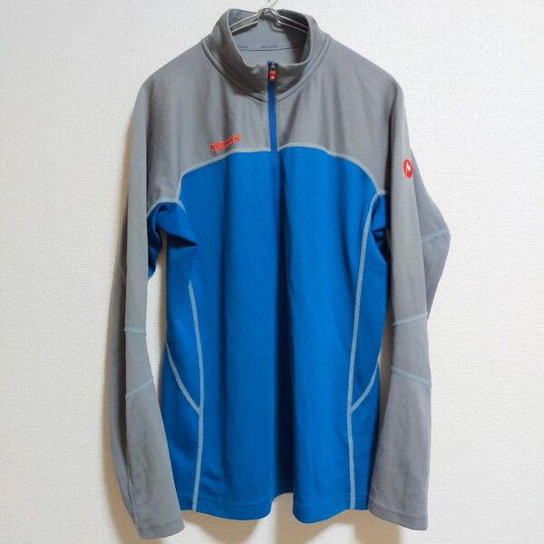 Marmot マーモット アドバンスト ウール ハーフジップ 長袖 毛40% メンズ Mサイズ