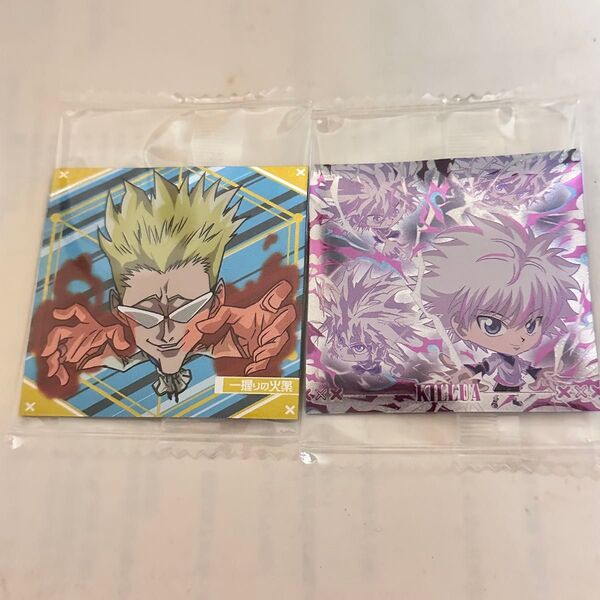 最新弾 ハンター×ハンター シールウエハース 7弾 念レア極 キルア ゲンスルー
