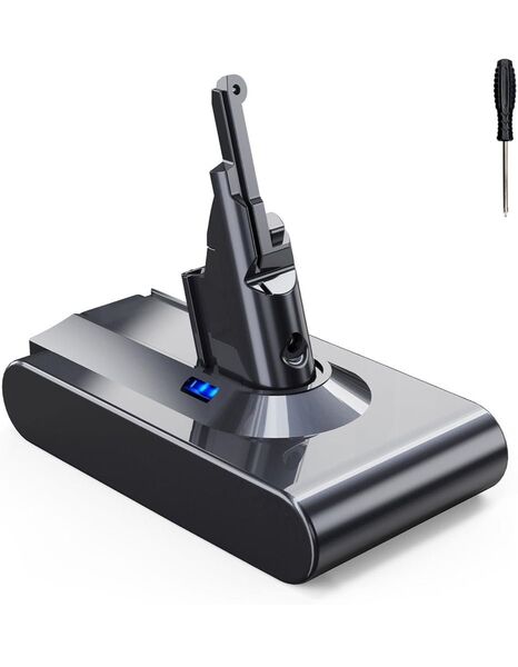 EVARY ダイソン v8バッテリー互換 sv10 6000mAh 21.6V大容量 V8全シリーズ対応 PSE認証済