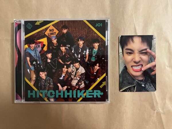 【未再生】JO1 HITCHHIKER 通常盤 +トレカセット 川西拓実