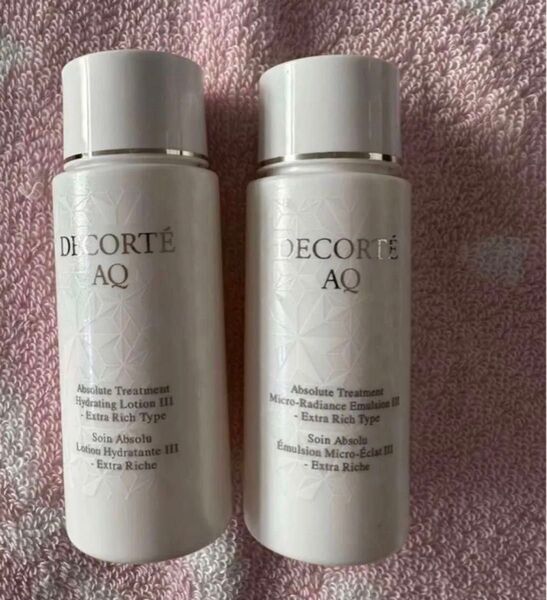 コスメデコルテ AQアブソリュートエマルジョンⅢ30ml+ローションⅢ30ml