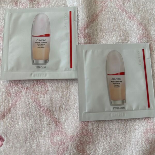 SHISEIDO エッセンススキングロウファンデーション220&130
