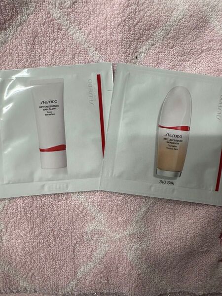 SHISEIDO エッセンス スキングロウ ファンデーション 310 Silk+ スキングロウプライマー