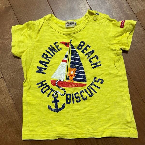 ミキハウス ホットビスケッツ 80cm Tシャツ