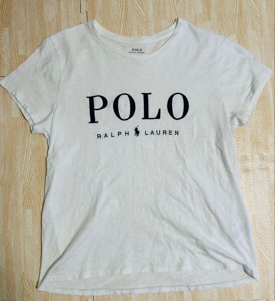 ポロ ラルフローレン 半袖 Tシャツ プリント ホワイト
