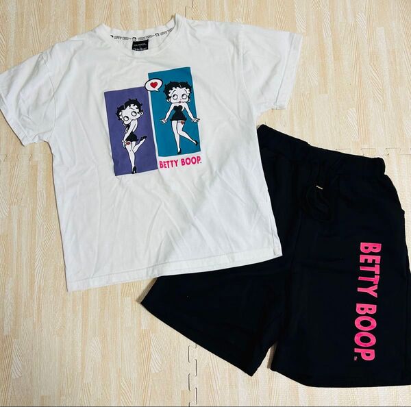 上下セット Tシャツ ハーフパンツ セットアップ ルームウェア ベティちゃん ベティブープ 半袖