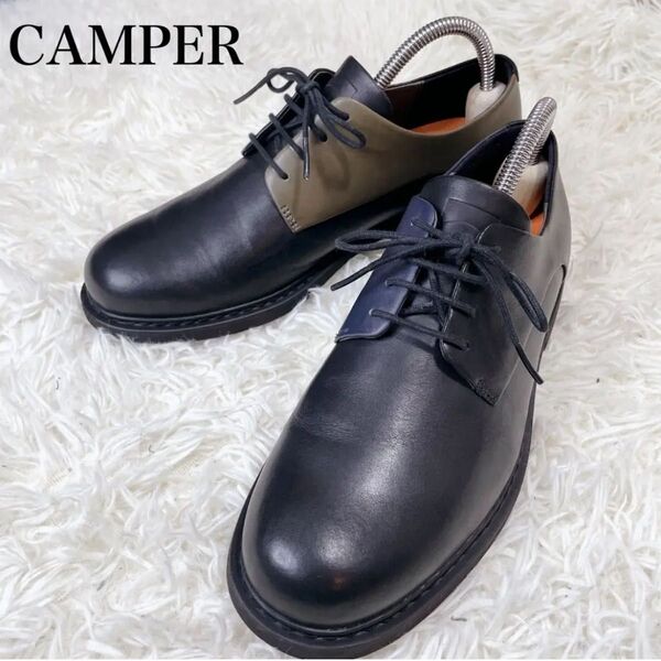 【美品】CAMPER カンペール レザースニーカー ツインズ バイカラー