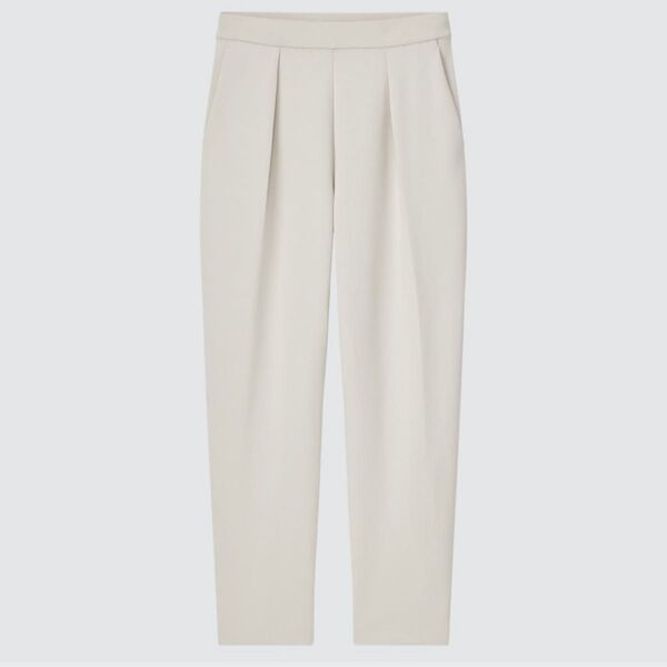 UNIQLO ストレッチダブルフェイスイージーテーパードパンツ 440093