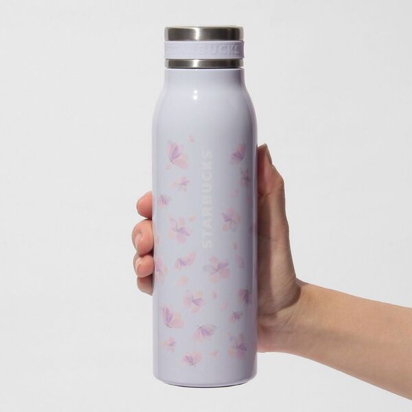 SAKURA2025ステンレスボトルブルー444m スターバックス STARBUCKS さくら ステンレスボトル タンブラー