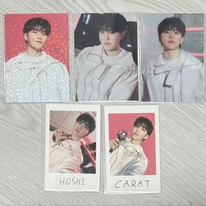 SEVENTEEN トレカ インスタントフォト follow again ホシ 5枚セット イルコン