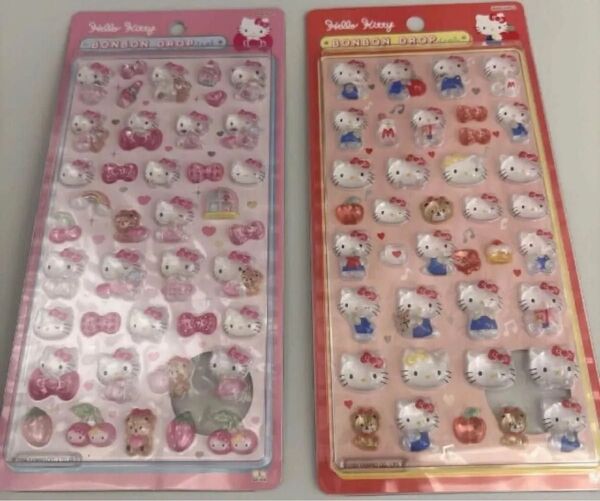ハローキティ ボンボンドロップシール サンリオ シール キャラクター セット シール ハローキティ ボンボンドロップシール
