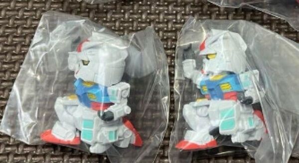 ならぶんです。機動戦士ガンダム RX-78F00/E ガンダム 2個 ガンダム フィギュア バンダイ 機動戦士ガンダム