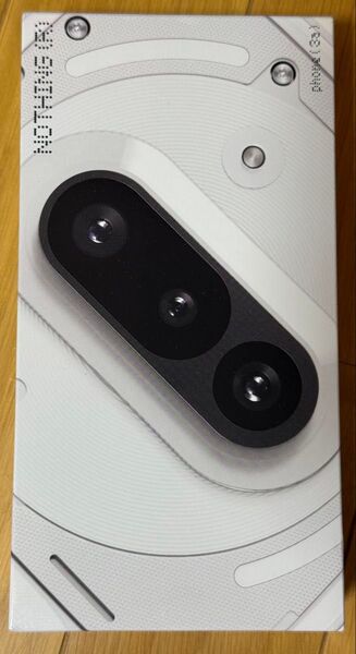 新品未使用 Nothing Phone (3a) 8+128 White A10400155 国内版
