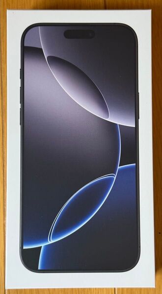 新品未開封 iPhone 16 Pro Max 256GB Black Titanium