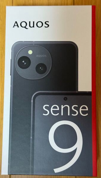 新品 SHARP AQUOS sense9 6GB/128GB SH-M29 ブラック SIMフリー