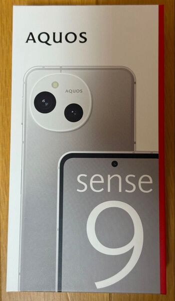 新品 SHARP AQUOS sense9 6GB/128GB SH-M29 ホワイト SIMフリー