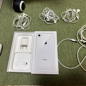 【断捨離】アップルlighting 製品/イヤホン4つ/新品充電器/充電ケーブル(訳あり)/AirPods