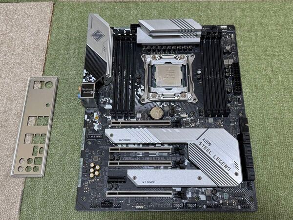 【完動品】intel Core i9 10920X 10コア20スレッド/ASRookx299 STEEL LEGEND