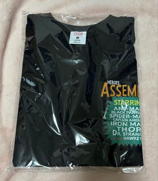 MAZZEL マーゼル MARVEL マーベルハッピーくじA賞Tシャツ 新品 未使用