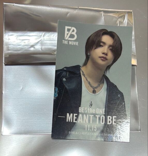 BE:FIRST BE:the ONE -MEANT TO BE-映画 特典ステッカー JUNON 1枚