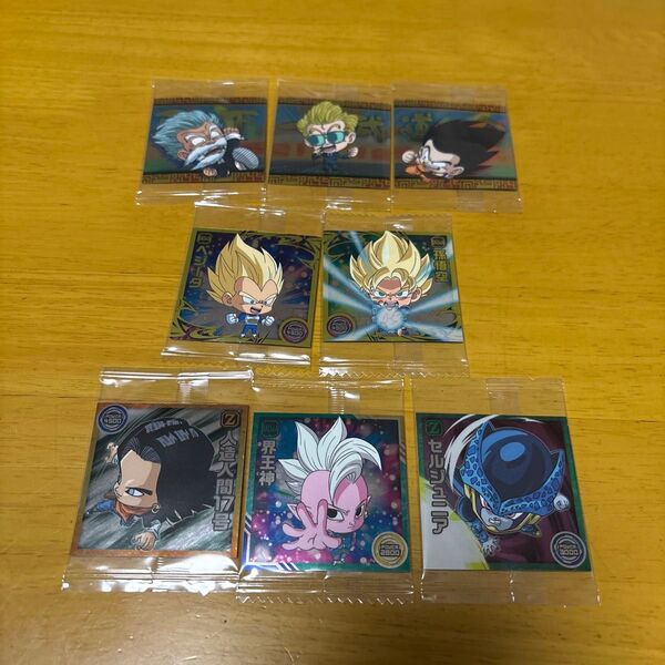 ドラゴンボールウエハースシール 8枚まとめ売り