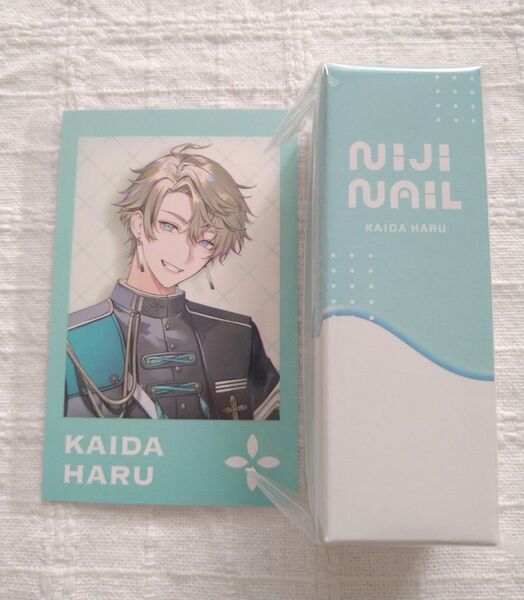 【未開封】 にじさんじ ネイルポリッシュ 甲斐田晴 チェキ 三華 N