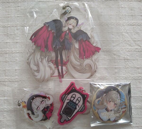遠藤霊夢 にじさんじEN NIJISANJI EN アクスタ 缶バッジ アクキー セット