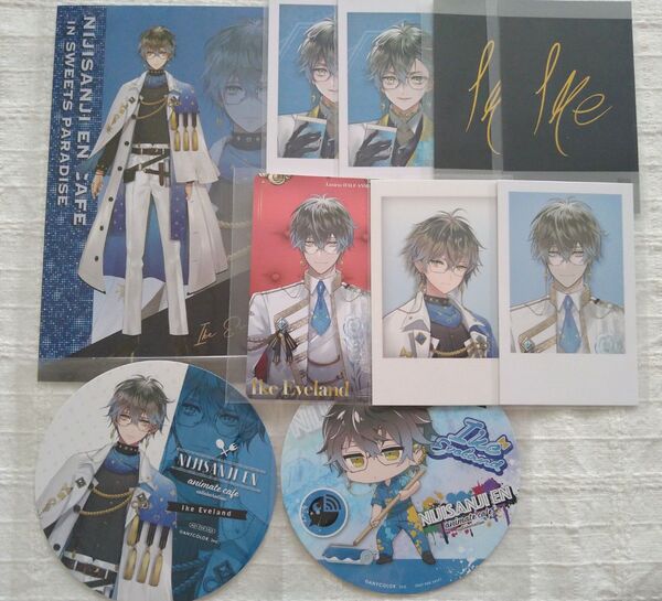 NIJISANJIEN にじさんじ アイク・イーヴランド チェキ ボイスカード コースター ポストカード Ike Eveland