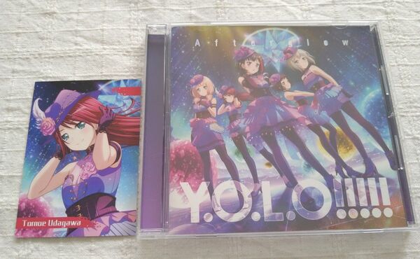 ガールズバンドパーティ! BanG Dream!Y.O.L.O!!!!! Afterglow CD 特典 カード 宇田川巴 帯付き
