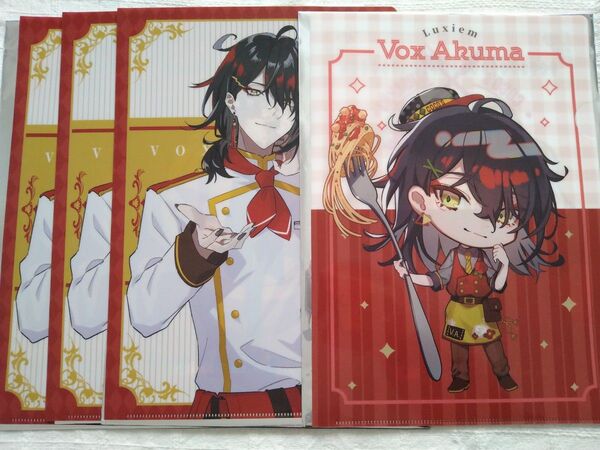 ココス にじさんじ ヴォックス・アクマ クリアファイル