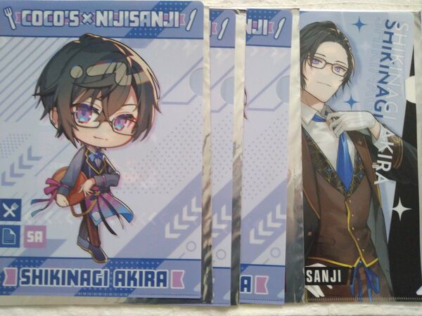 ココス にじさんじ 四季凪アキラ クリアファイル
