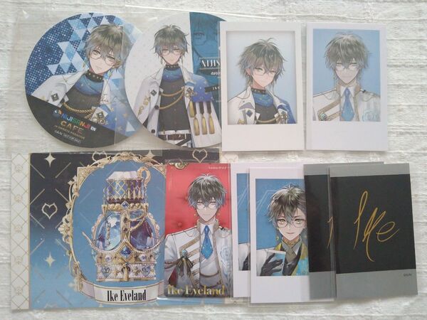 NIJISANJIEN にじさんじ アイク・イーヴランド チェキ ボイスカード コースター ポストカード Ike Eveland