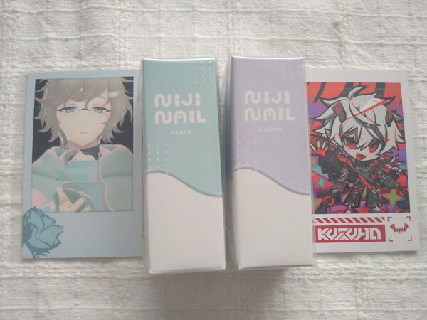 【未開封】 にじさんじ ネイルポリッシュ クロノワール 葛葉 叶 チェキ