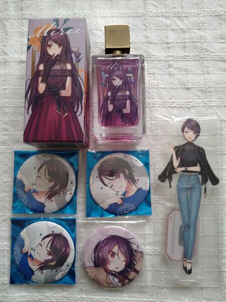 にじさんじ 郡道美玲 缶バッジ にじフェス 2022 2021 香水 オードトワレ アクスタ