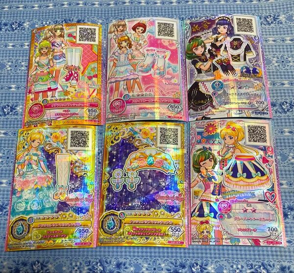 アイカツフレンズ 不揃いカード6枚 アイカツオンパレード アイカツ