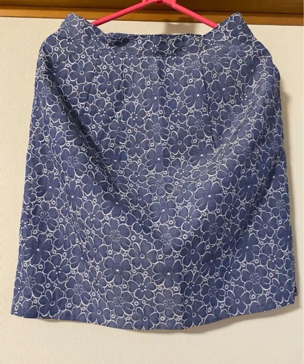 most collection 花柄スカート