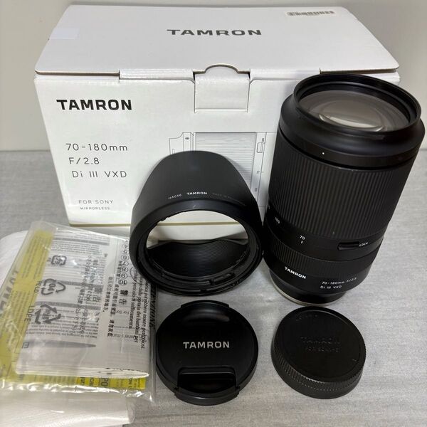 TAMRON 70-180mm F/2.8 Di III VXD (Model A056) SONY Eマウント