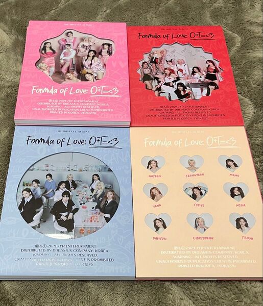 twice Formula of Love 開封済みアルバム CD