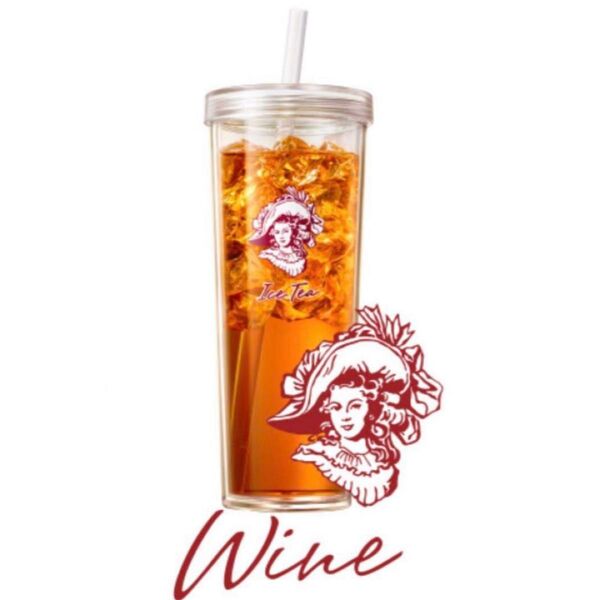 新品未使用 KIRIN 午後の紅茶 マイアイスティー タンブラー ワインレッド
