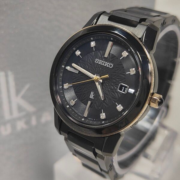 SEIKO ブラック ルキア ダイヤ 定価11万円 世界900本限定