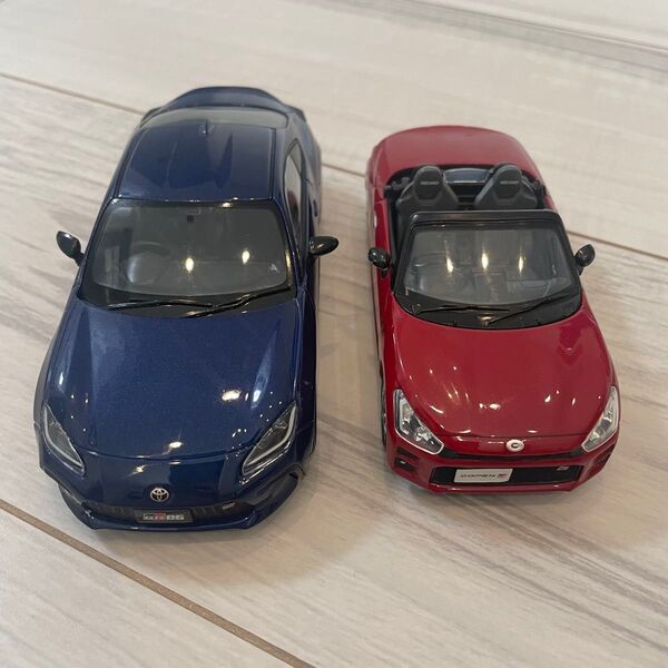 【非売品】トヨタ GR86&COPEN★色見本ミニカー 店頭展示用 2台セット