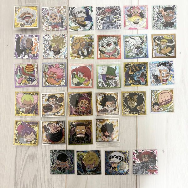 【ONE PIECE】大海賊ウエハースシール LOG.6★32枚 セミコンプリート ワンピース