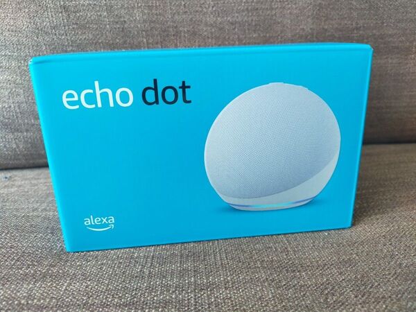 Echo Dot (エコードット) 第5世代 - Alexa、センサー搭載、鮮やかなサウンド|グレーシャーホワイト 新品未開封