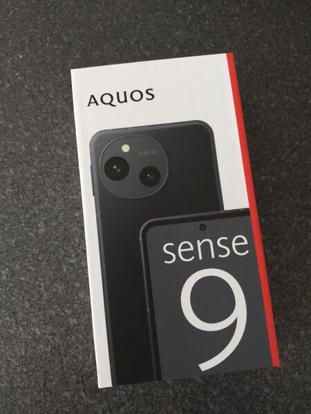 【新品未開封】 AQUOS sense9 SH-M29 6.1インチ メモリー6GB ストレージ128GB ブラック 黒