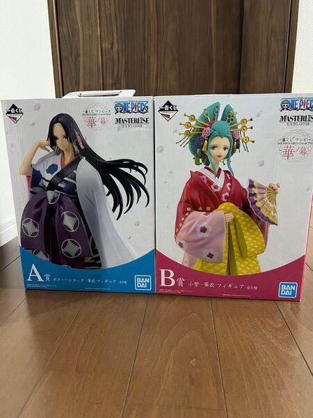 ワンピース フィギュア 一番くじ 華ノ幕 ハンコック 小紫 新品未開封 MASTERLISE 一番くじ