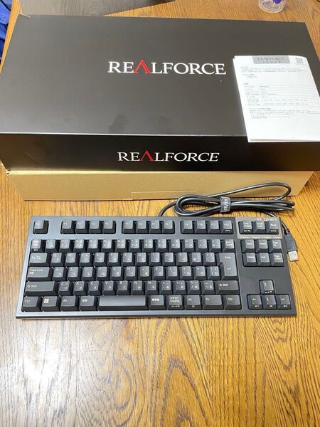 【最終価格!】東プレ REALFORCE R3S R3SC12 有線 日本語配列 静音仕様