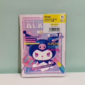 《新品》2025年 スケジュール帳 サンリオ クロミ カレンダー ダイヤリー 手帳