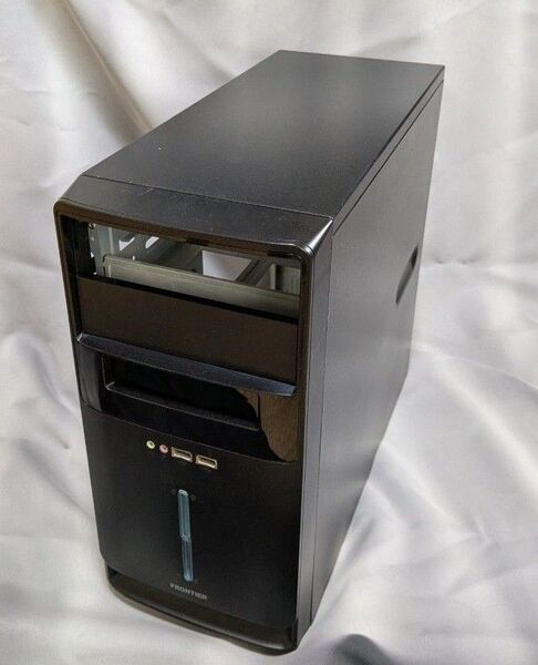 FRONTIER製microATXサイズPCケース (サイズ H360 W168 D413)