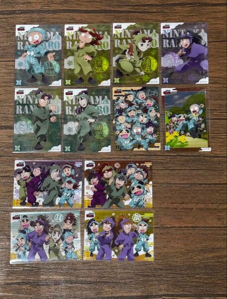 忍たま乱太郎 クリアカード コレクション 12枚 久々知兵助 立花仙蔵 潮江文次郎